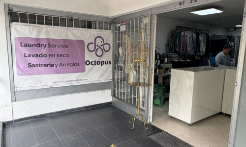 Fachada Octopus sede 97 Lavanderia cerca de mi